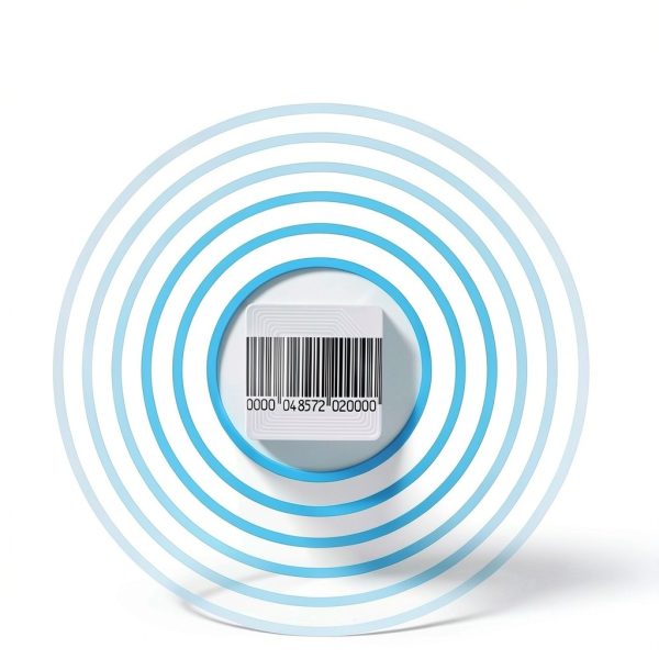 RF 8.2MHz Security Tags by AIDEER – 1000 Pack Labels with Mock Barcode-1