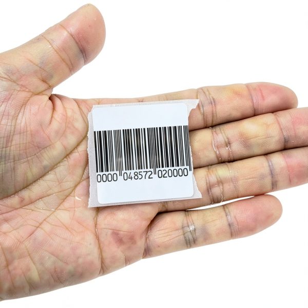 RF 8.2MHz Security Tags by AIDEER – 1000 Pack Labels with Mock Barcode-4