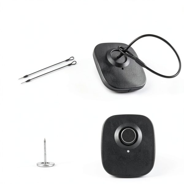 1000Pcs Security Tags with Pins 8.2MHz Hard Tag for Clothing(Black)-3