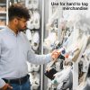 SSWBasics 5 inch Clear Manual Security Loop Tagging Fasteners - Pack of 1000- Clear Durable-3