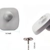 Lontano Anti Theft Retail Tag EAS 8.2MHz Hard Tag 100 Pack White-1