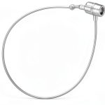 SSWBasics 5 inch Clear Manual Security Loop Tagging Fasteners - Pack of 1000- Clear Durable-0