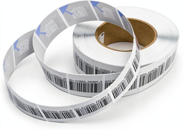 8.2MHz Security Labels Sticker 1.5 x 1.5 Inch Pacaba Anti Theft Tag-0