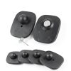 1000Pcs Security Tags with Pins 8.2MHz Hard Tag for Clothing(Black)-0