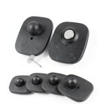 1000Pcs Security Tags with Pins 8.2MHz Hard Tag for Clothing(Black)-0