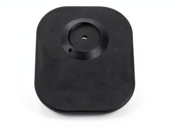 RF 8.2Mhz Large Black Clothing Security Tags (100PCS with Pins) ABS Retail Anti-Theft Alarm Tags, Checkpoint Compatible Shop Security Equipment-2