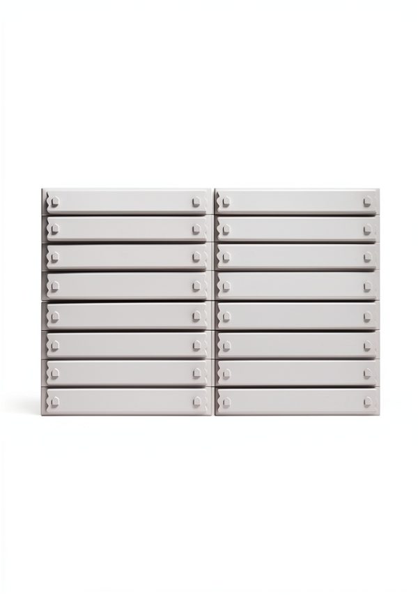 ALL-TAG AM Labels Plain White Security Stickers Compatible with Sensormatic Systems, 5,000 per case-1